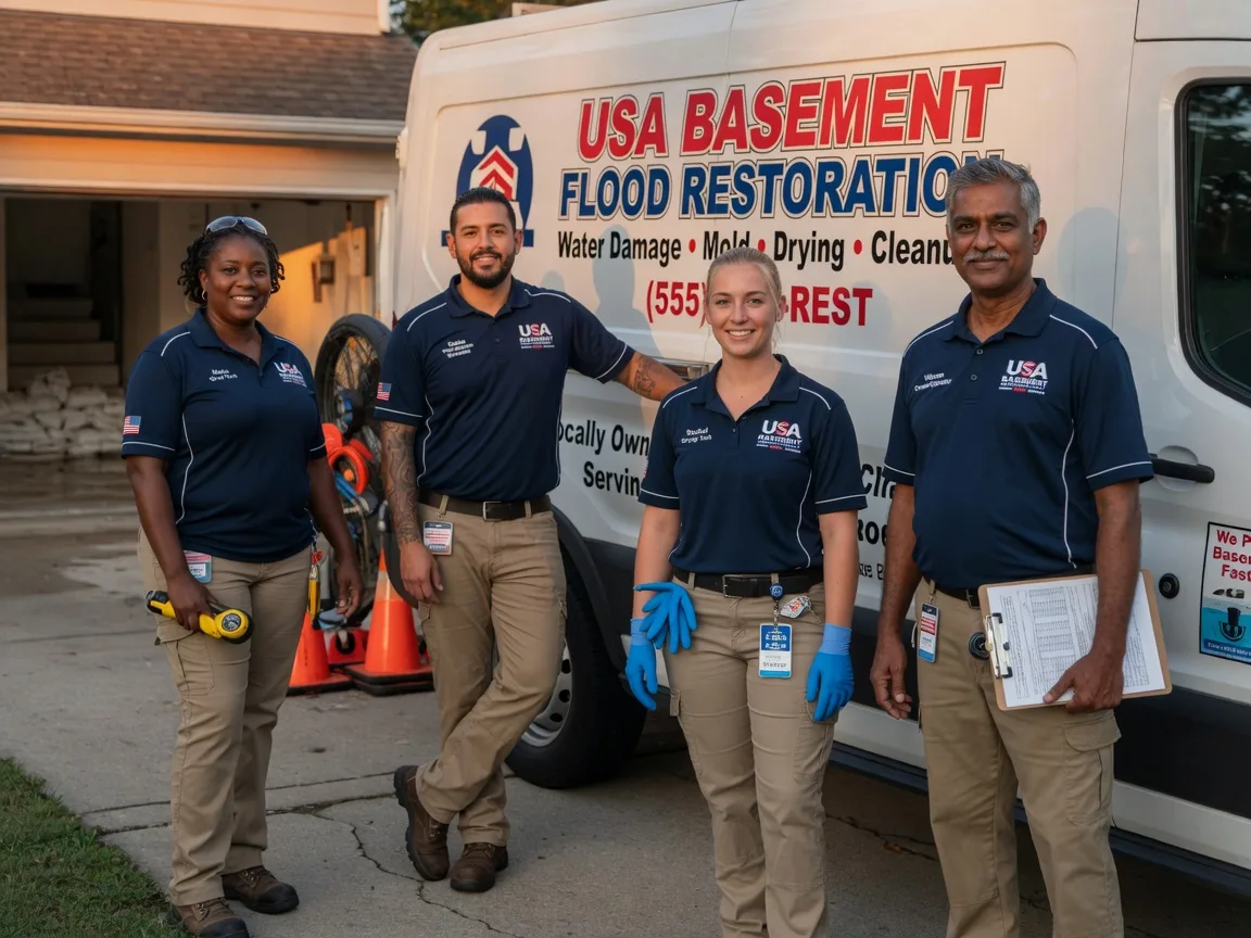Basement Flood Cleanup company in Rougon, LA