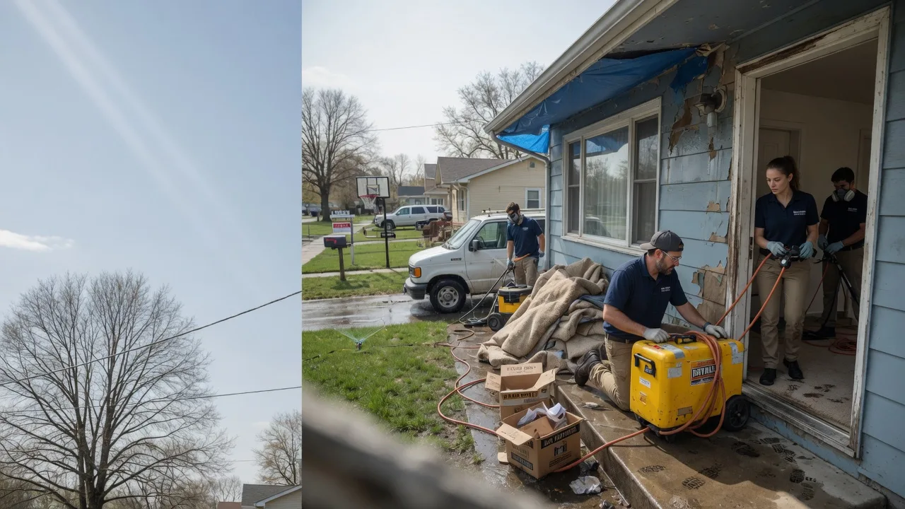 Basement Flood Cleanup in Rougon, LA near me